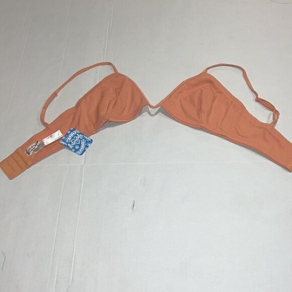 Intimately FP Suri Stretch Woven V-neck Bralette in Canyon moon size Small - Picture 8 of 14